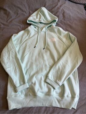 The North Face Men's Light Mint Green Pullover Hoodie